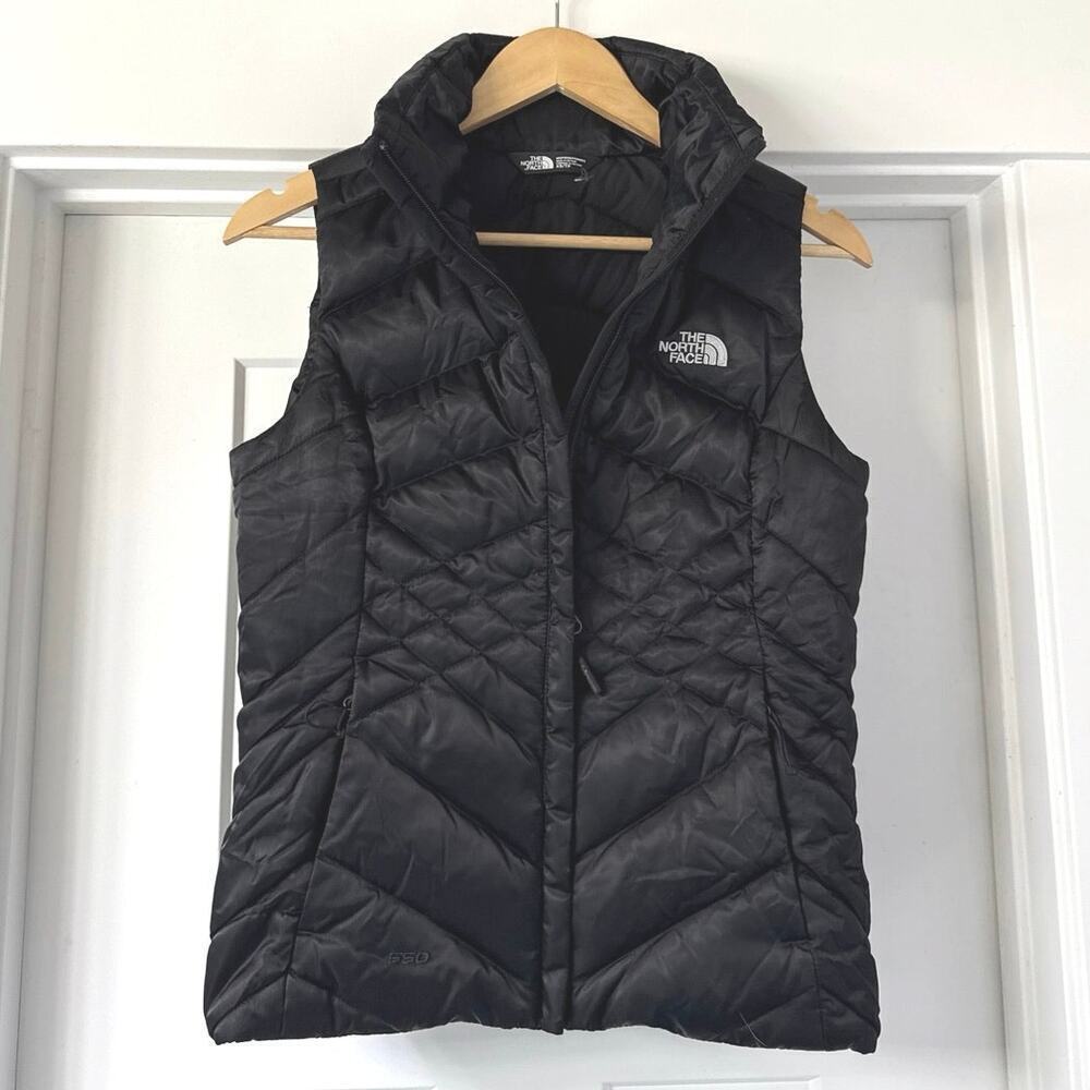 The North Face 550 Down Puffer Vest Women’s XS Black *EUC